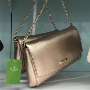 Kate Spade Greer Purse in Rose Gold